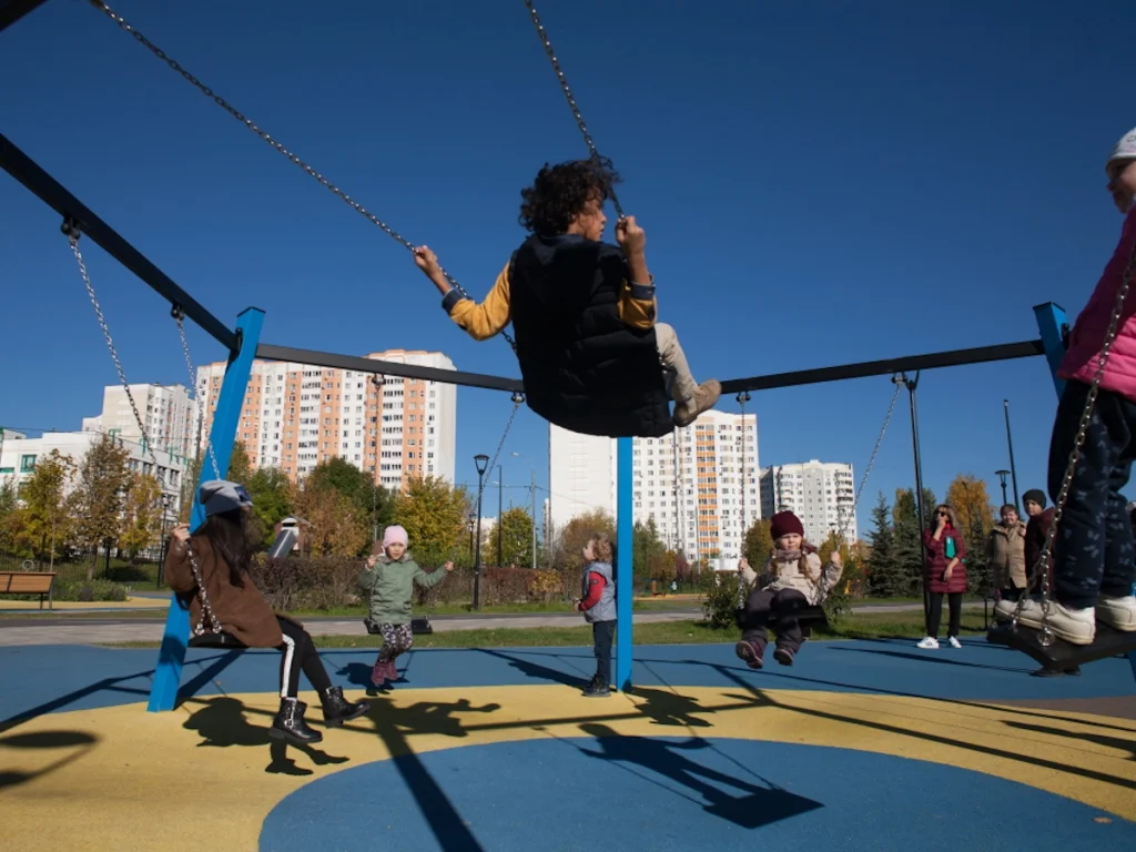 altalena pentagon professionale f2 parco pubblico
