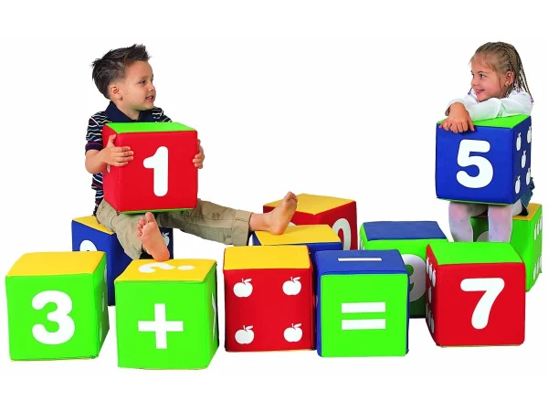 area baby set 12 grandi cubi didattici morbidi f1