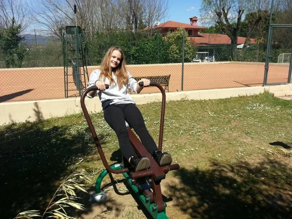 fitness per esterno classic rower f1 centro sportivo