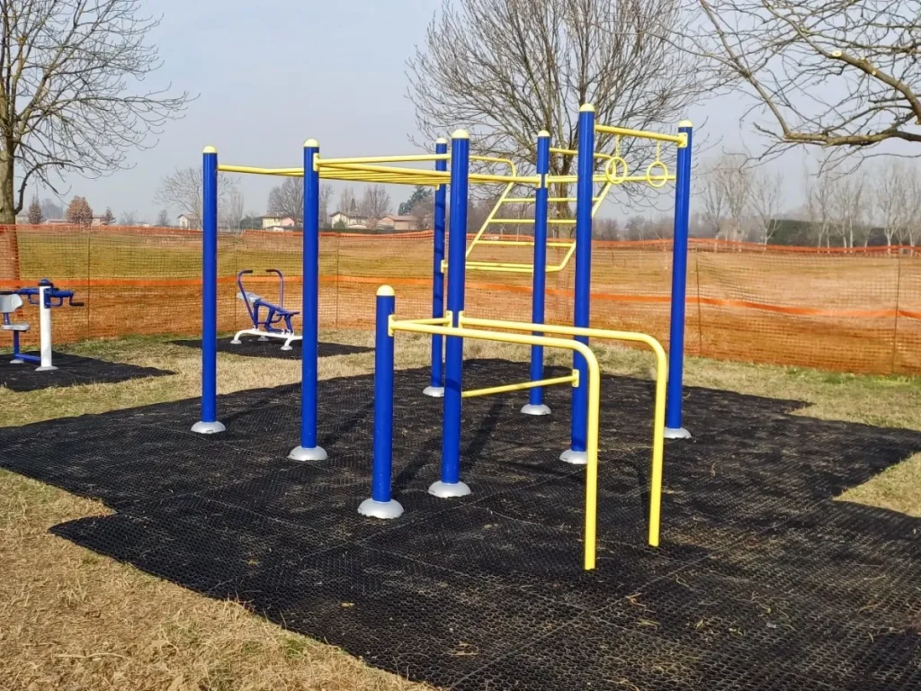 fitness per esterno street workout park f type 101 f6 parco giochi pubblico