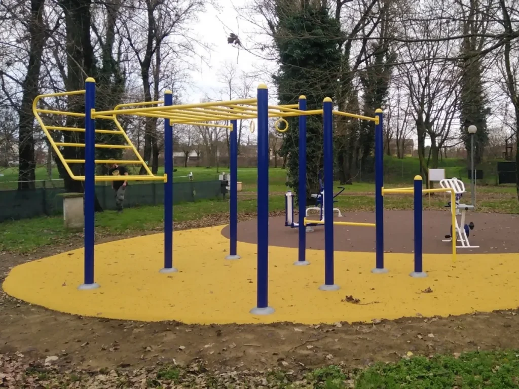 fitness per esterno street workout park f type 101 f7 parco giochi pubblico