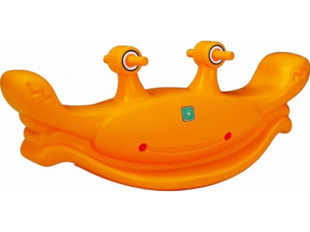 giochi in plastica dondolo due posti blu f2