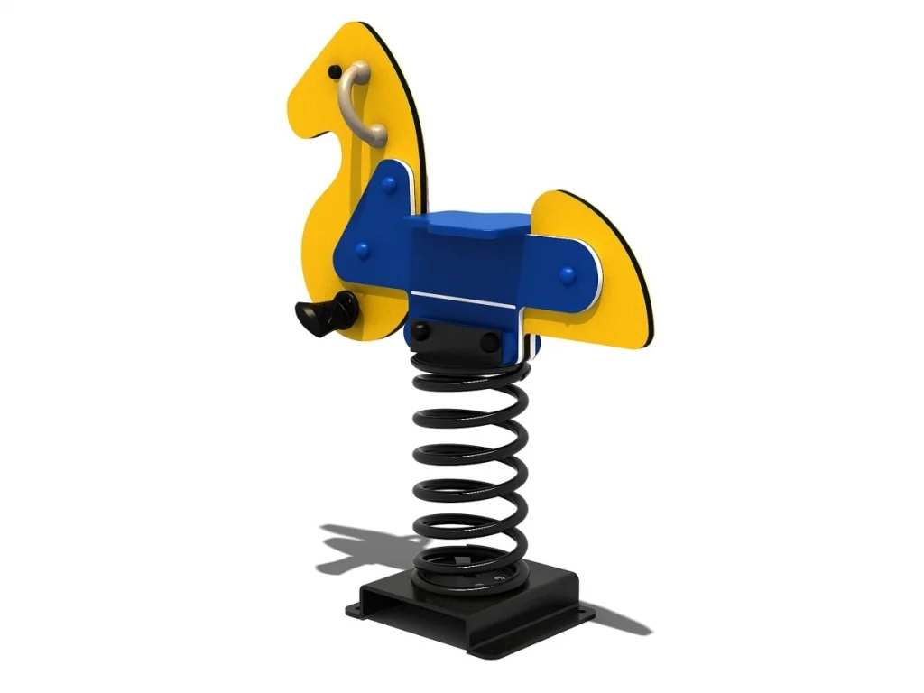 gioco a molla hdpe cavallo d1
