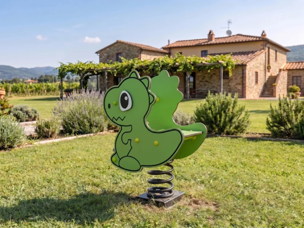 gioco a molla hdpe dinosauro doppio pannello f1 agriturismo