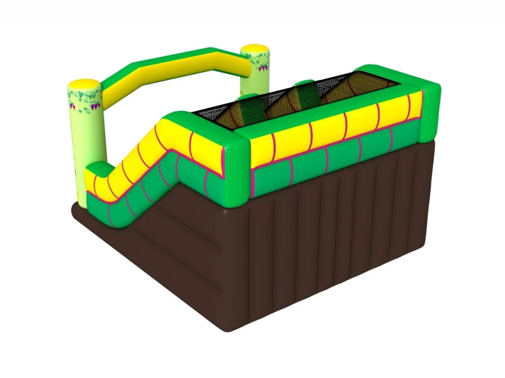 gioco gonfiabile baby jungle slide d3