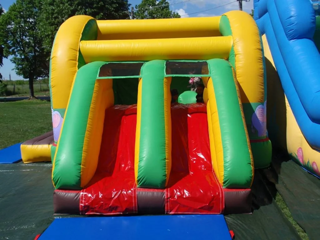 gioco gonfiabile multiattivita bounce and slide giungla f3 parco giochi