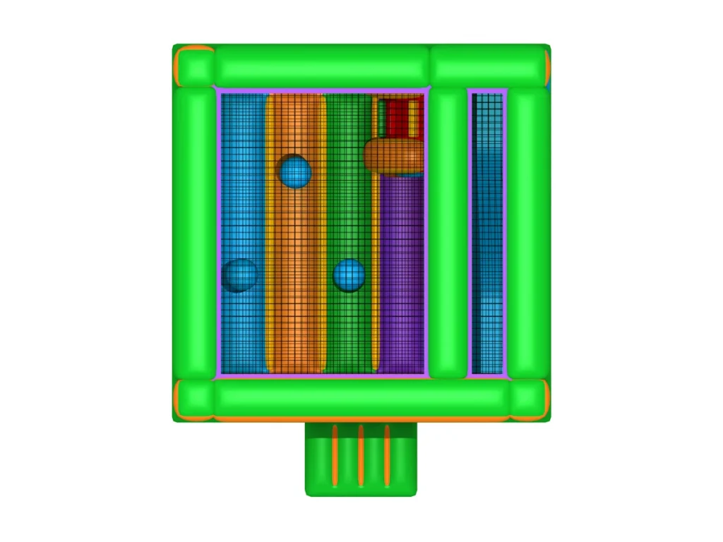gioco gonfiabile multiattivita color pencils d3