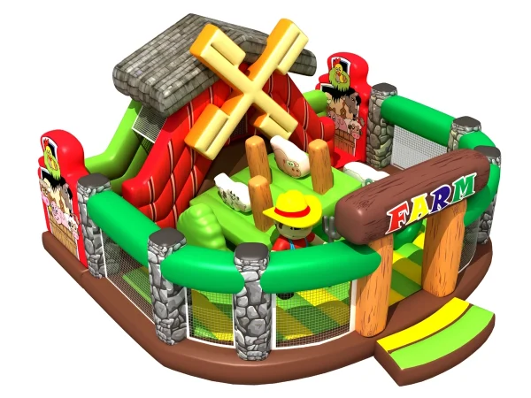 gioco gonfiabile multiattivita farm playland d1