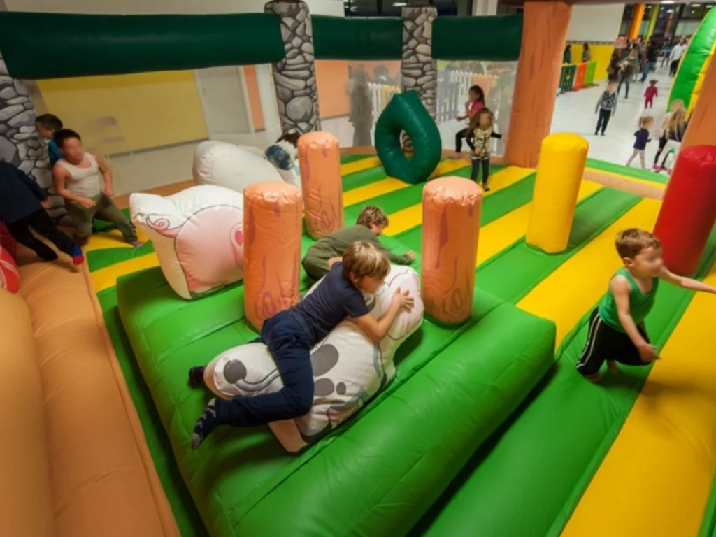 gioco gonfiabile multiattivita farm playland f2 parco giochi indoor