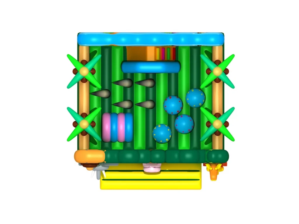 gioco gonfiabile multiattività funny forest d5