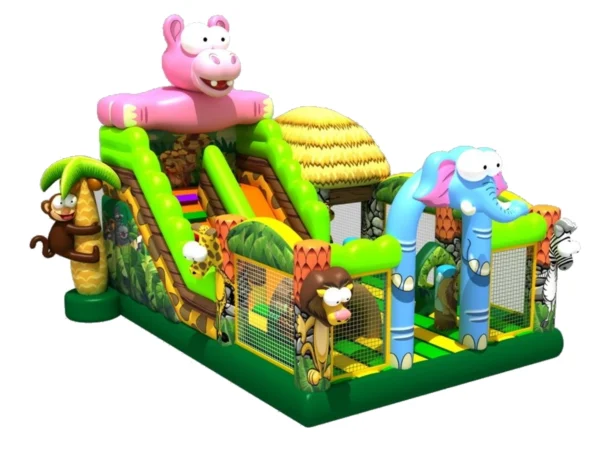 gioco gonfiabile multiattivita jungle island d1