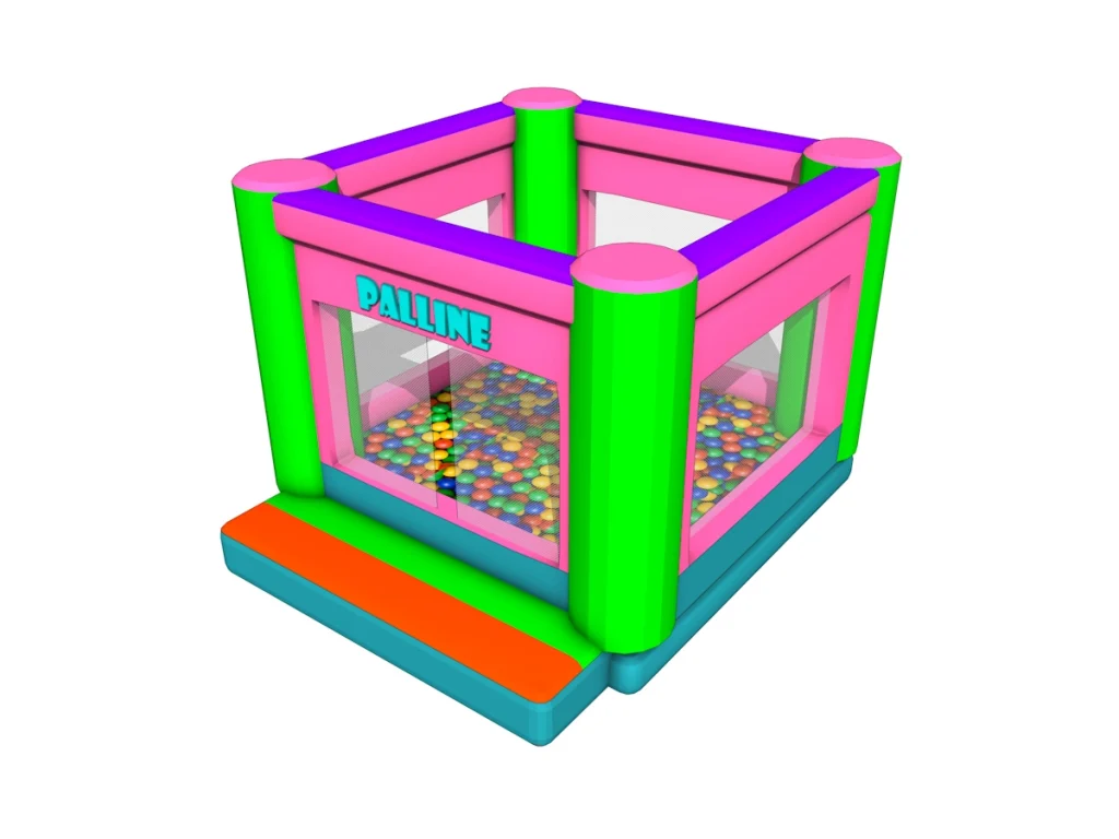 gioco gonfiabile salta salta clown ball d1