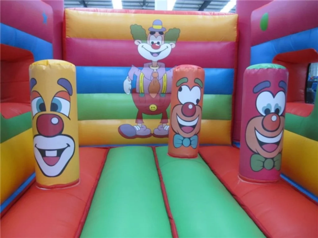 gioco gonfiabile salta salta clown bouncer f3 mostra