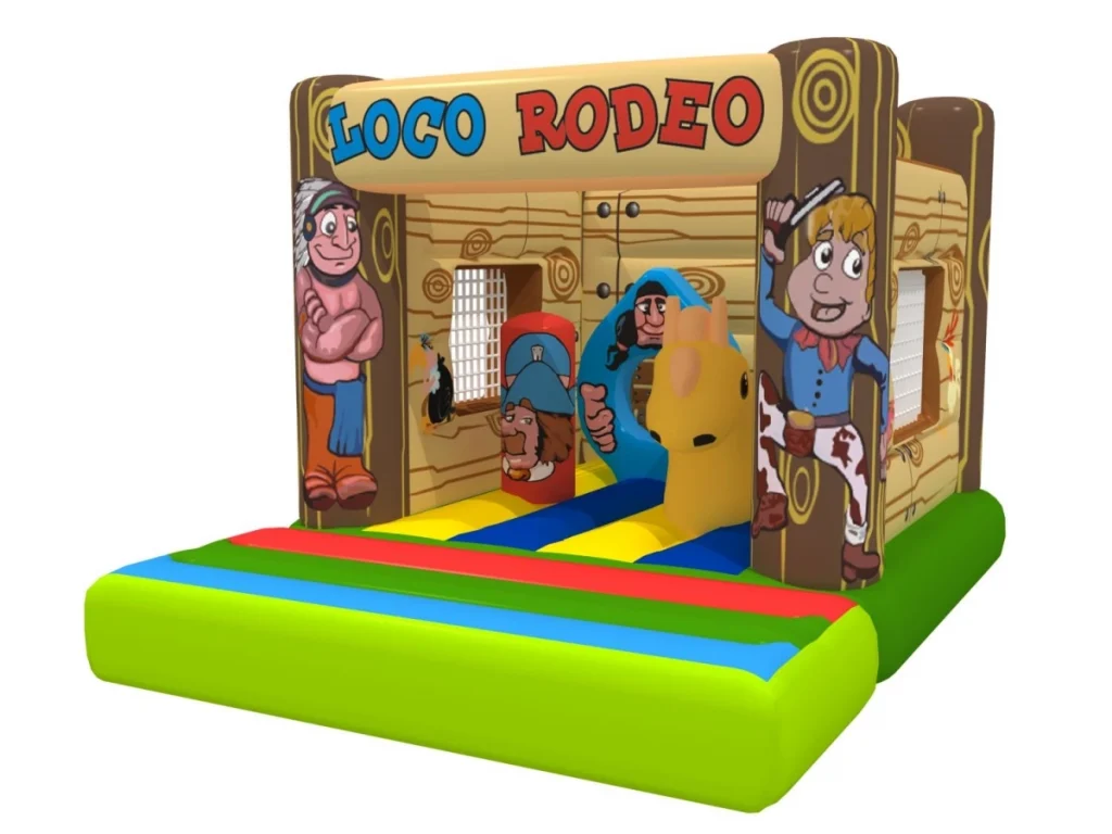 gioco gonfiabile salta salta rodeo bouncer d2
