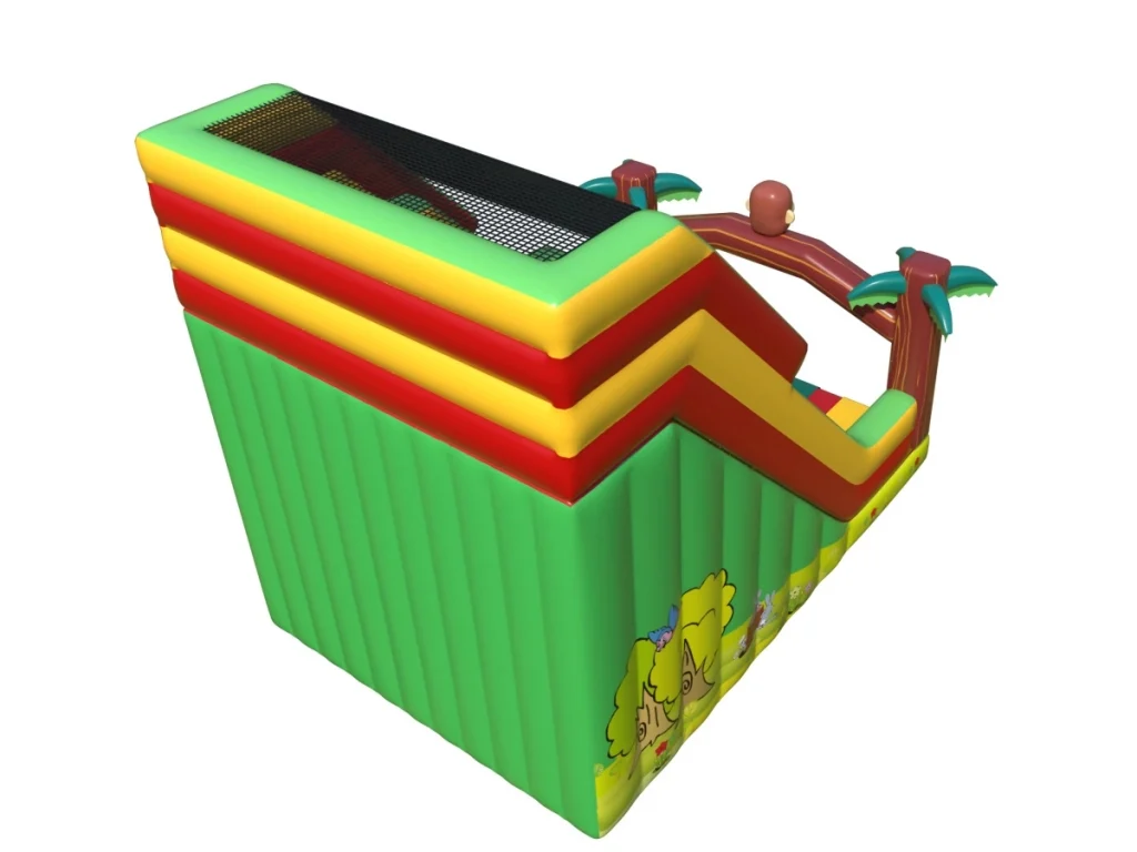 gioco gonfiabile scivolo monkey slide d6