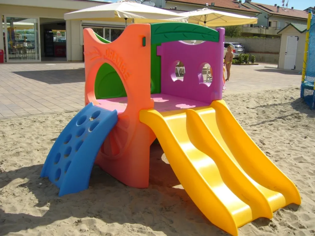 gioco per giardino altalena e scivolo fruity doppio scivolo f3 stabilimento balneare