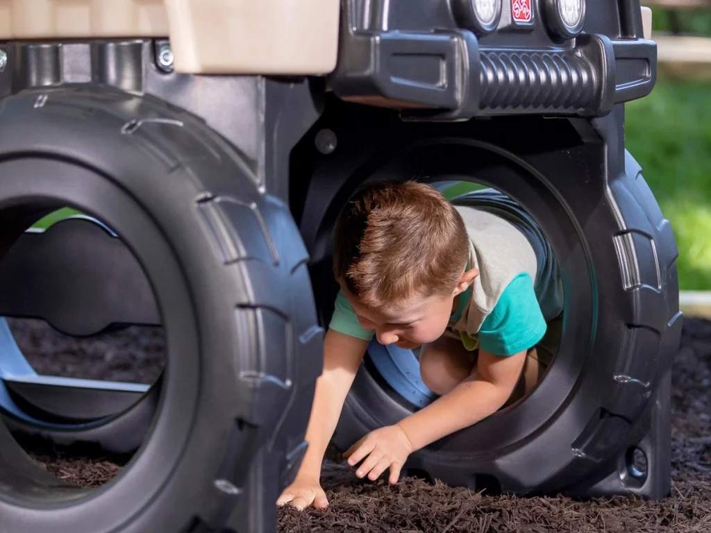 gioco per giardino altalena e scivolo jeep con scivolo f6 giardino privato
