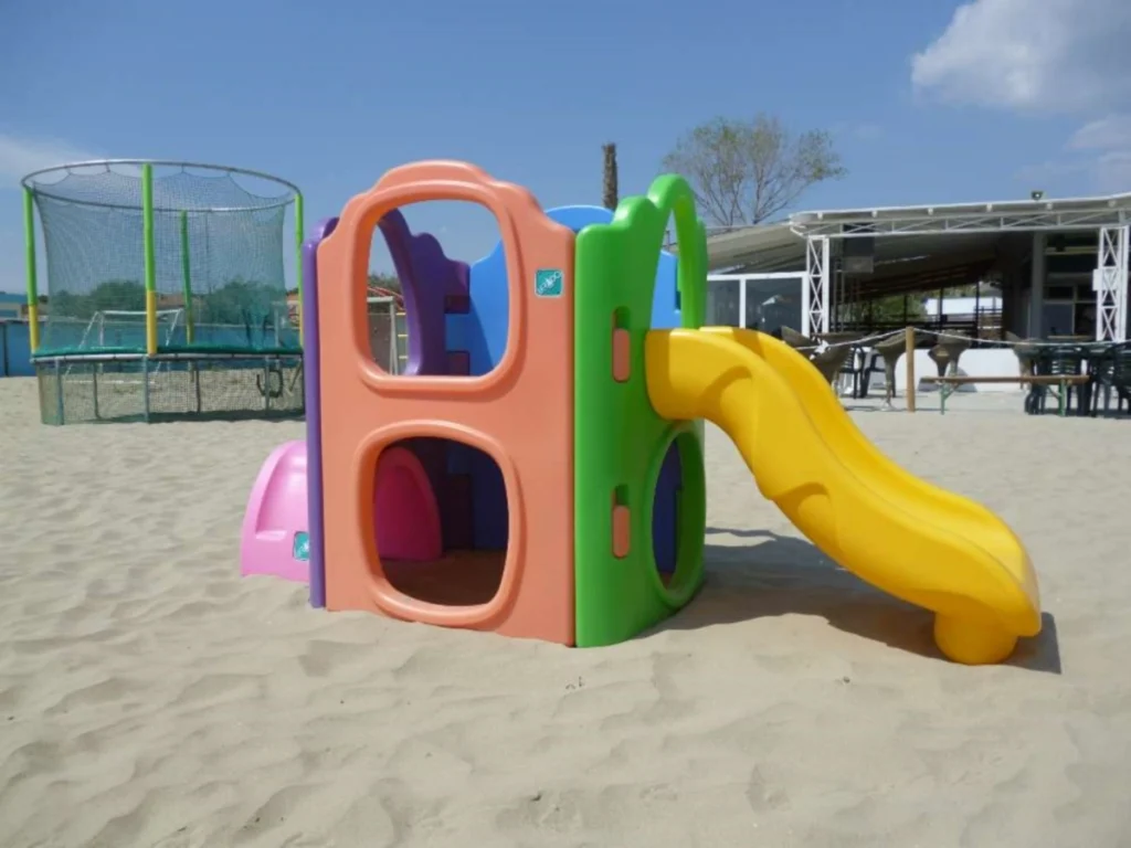 gioco per giardino altalena e scivolo town slide f3 stabilimento balneare