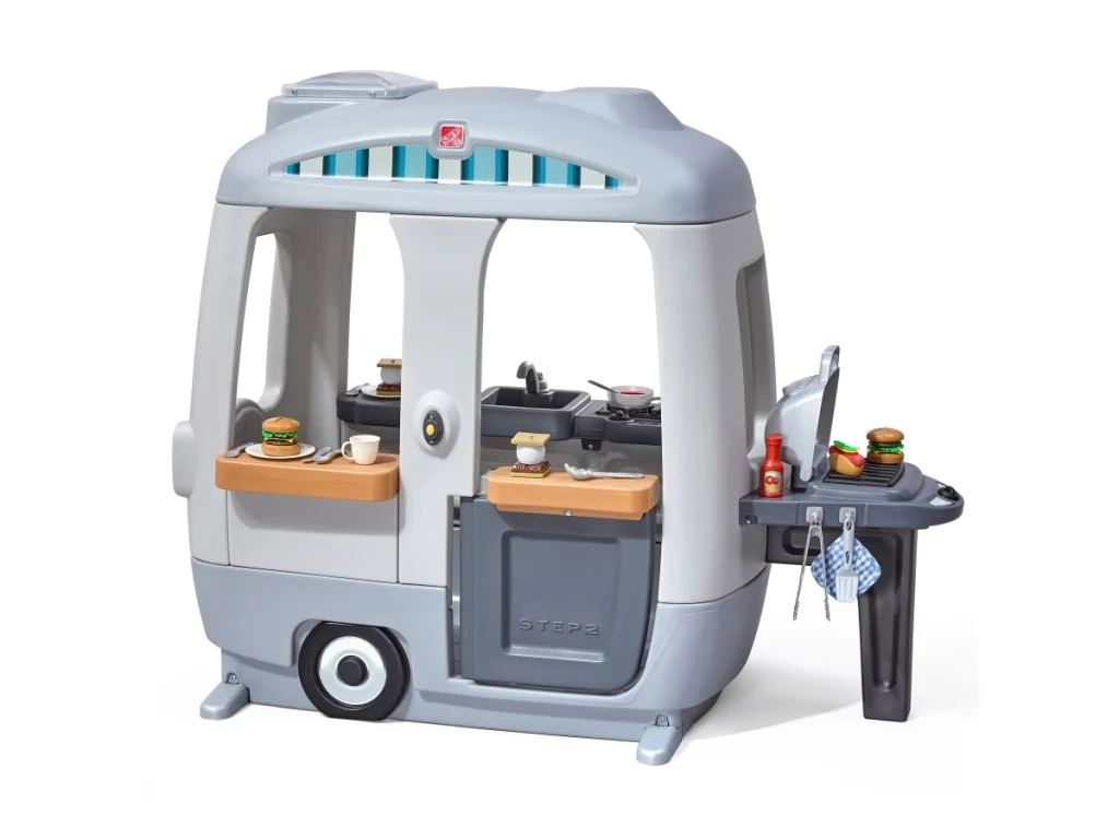 gioco per giardino casetta e cucina baby food truck f1