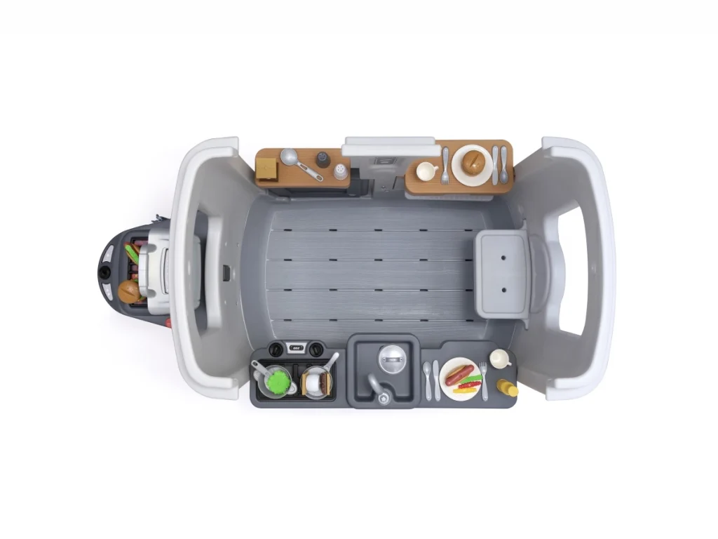 gioco per giardino casetta e cucina baby food truck f5