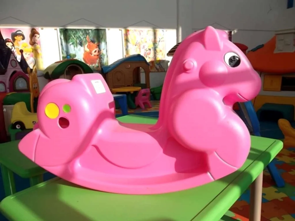 gioco per giardino dondolo cavallino f6