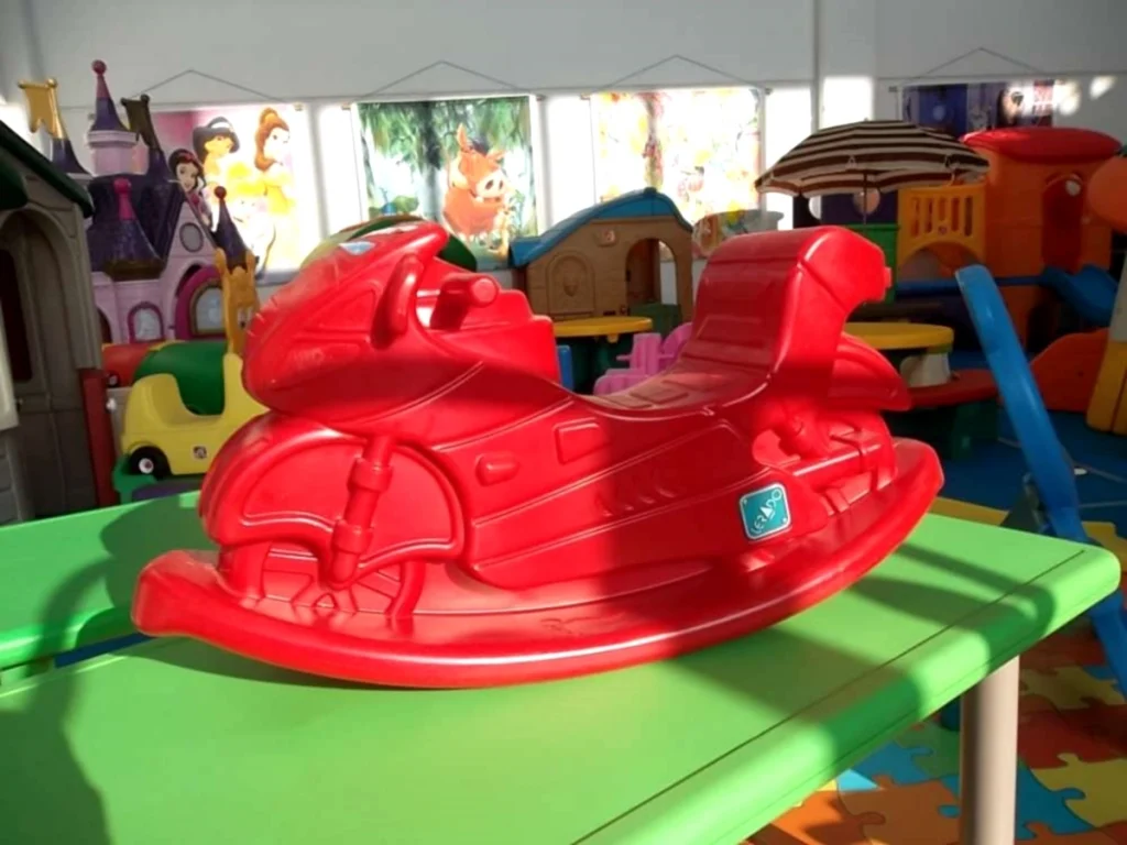 gioco per giardino dondolo moto deluxe f2