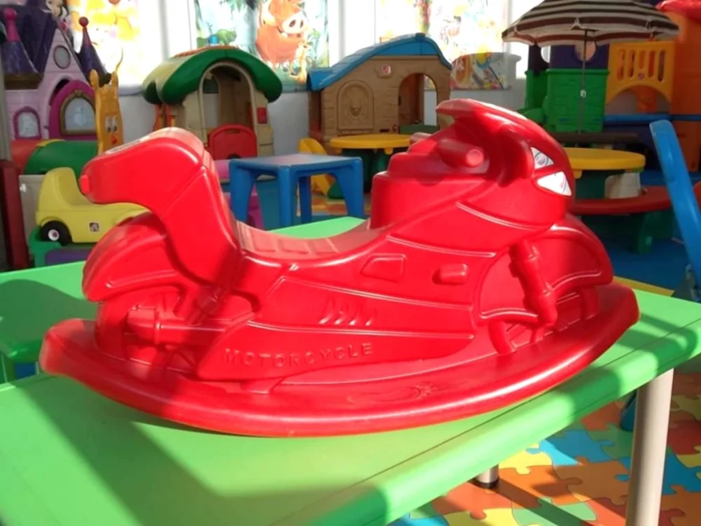 gioco per giardino dondolo moto deluxe f5