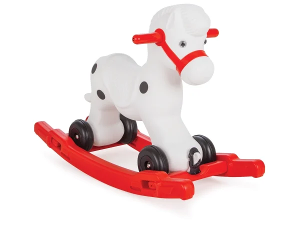 gioco per giardino dondolo pony pois f1