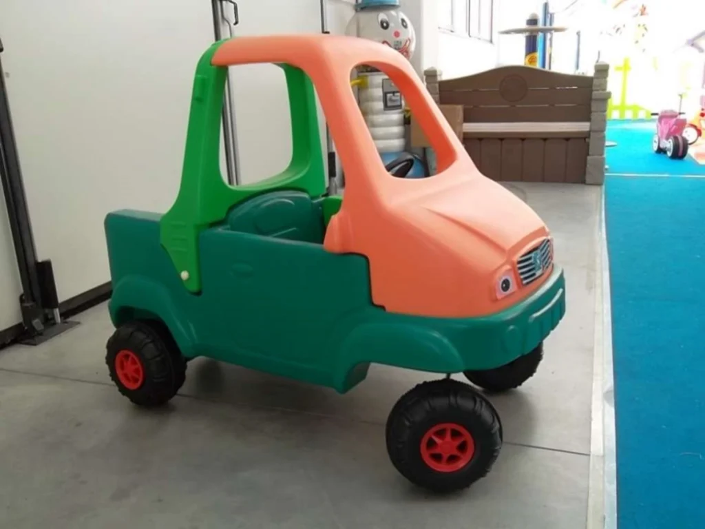 gioco per giardino macchinina e motorino express pickup f3 mostra
