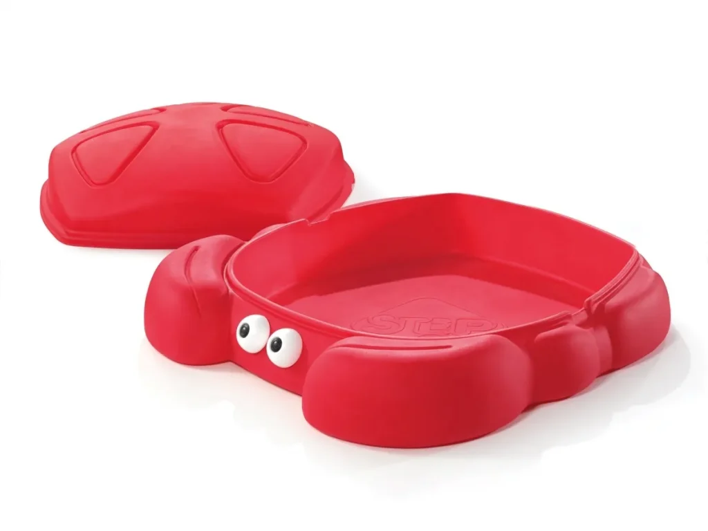 gioco per giardino tavolino sedia e sabbiera granchio f2