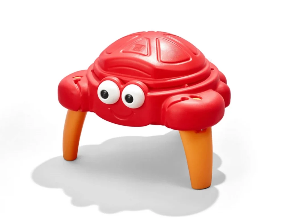 gioco per giardino tavolino sedia e sabbiera tavolo sabbiera granchio f1