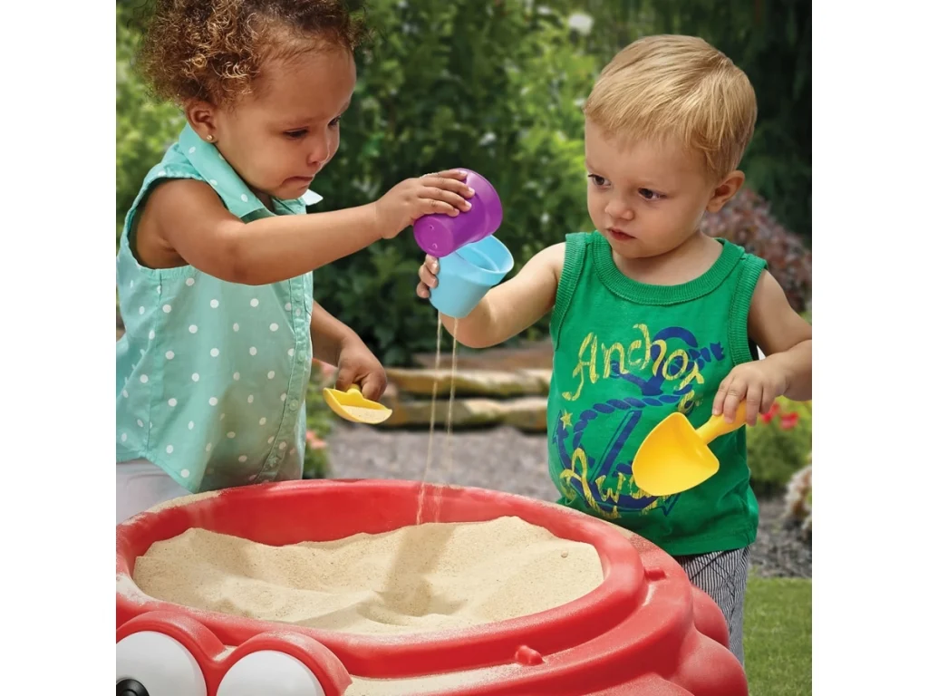 gioco per giardino tavolino sedia e sabbiera tavolo sabbiera granchio f4