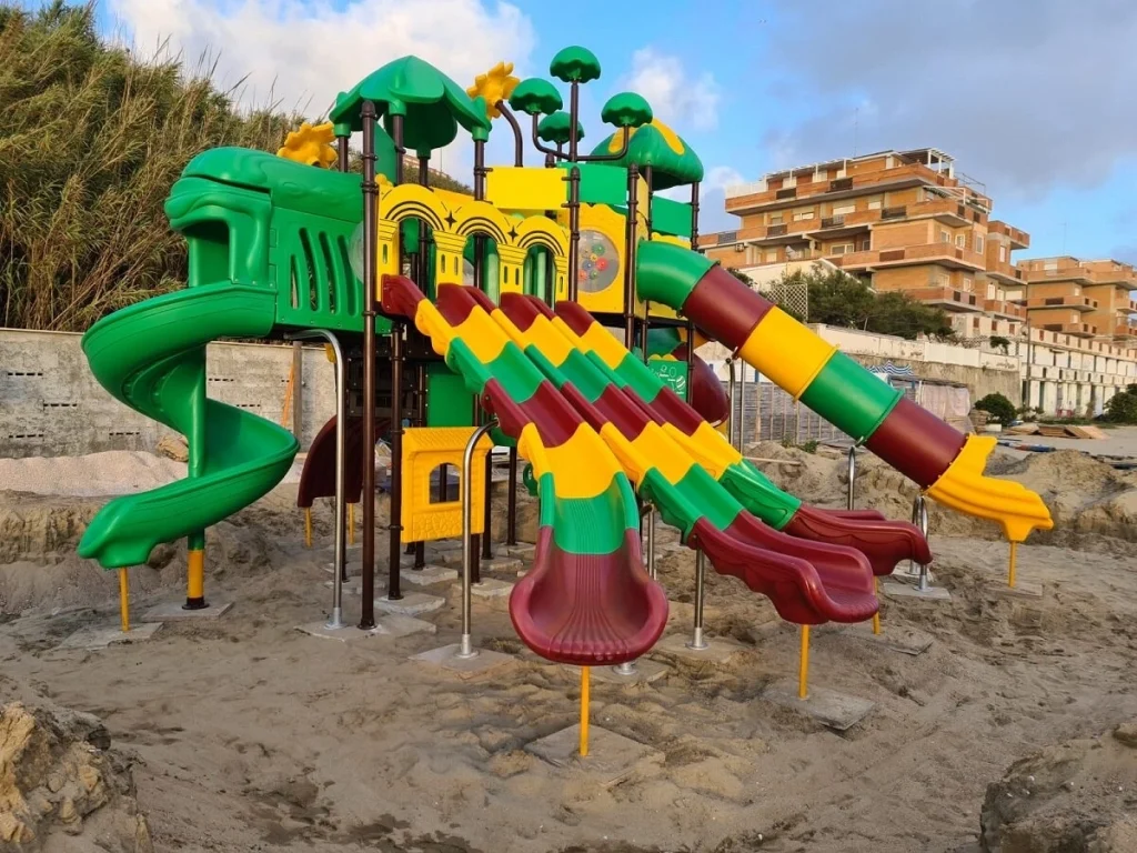 playground per esterno fantacastello bahamas jungle f2 stabilimento balneare