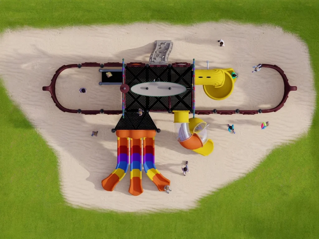 playground per esterno fantacastello galeone dei pirati d5