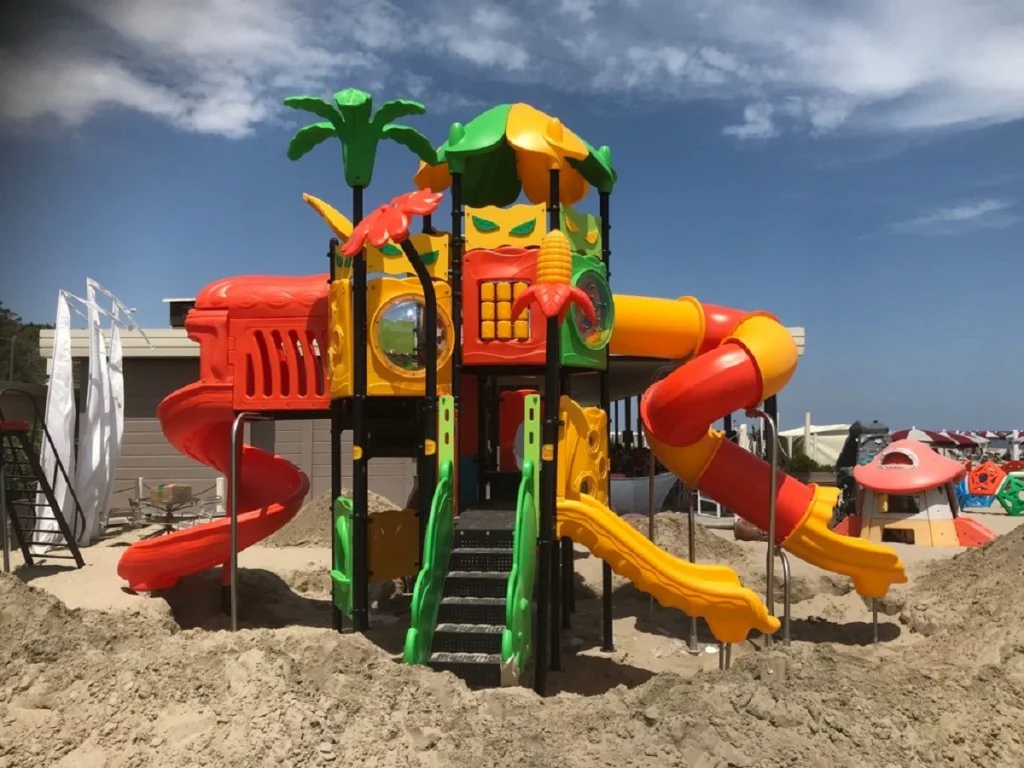 playground per esterno fantacastello hawaii f1 stabilimento balneare