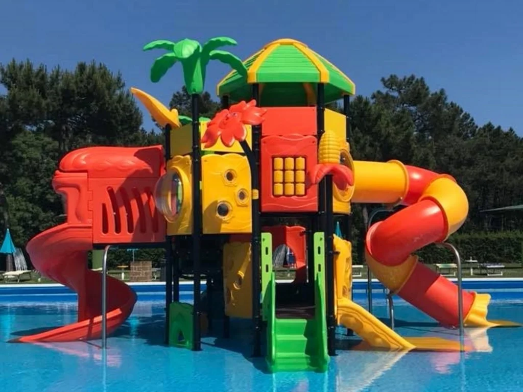 playground per esterno fantacastello hawaii f10 piscina