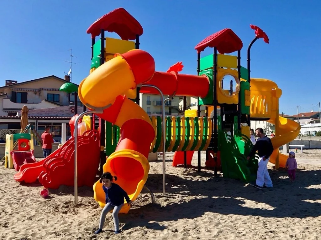 playground per esterno fantacastello malibu f1 stabilimento balneare