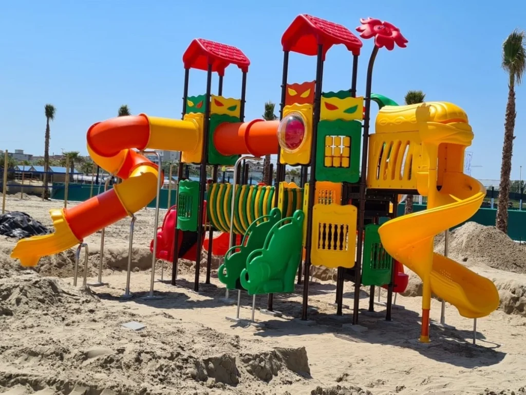 playground per esterno fantacastello malibu f6 villaggio turistico