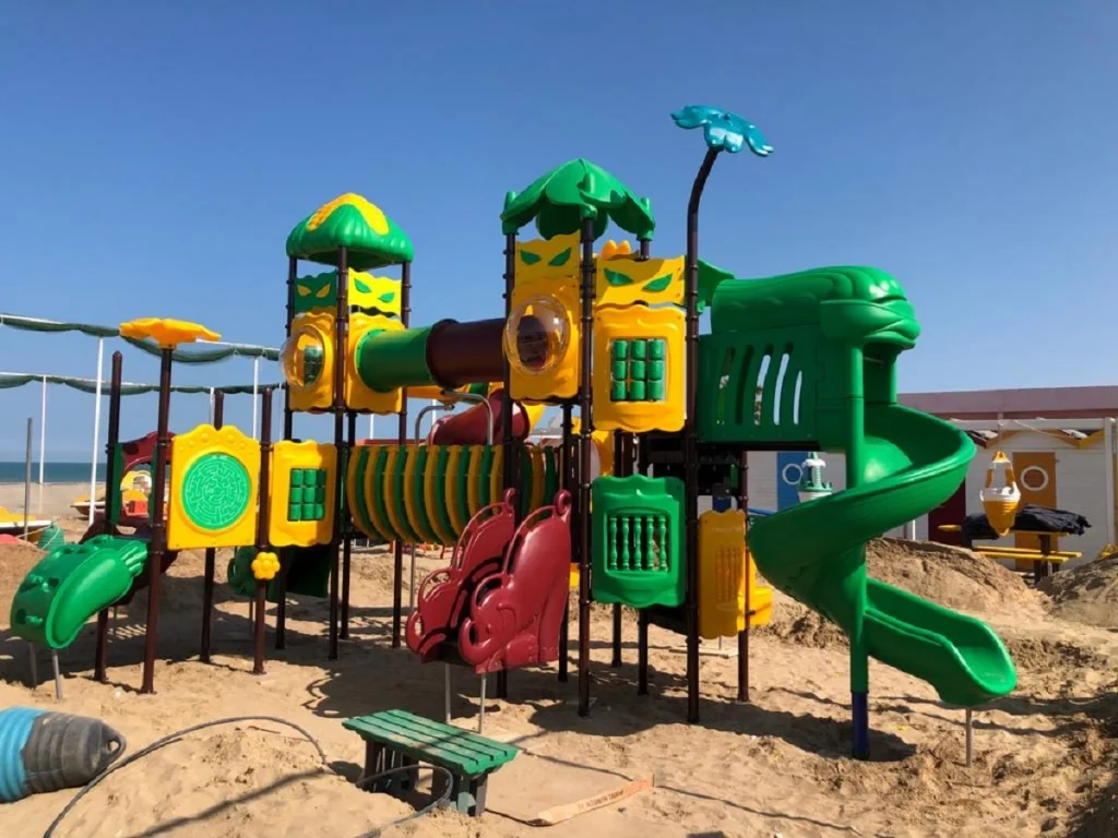 playground per esterno fantacastello malibu jungle f1 stabilimento balneare