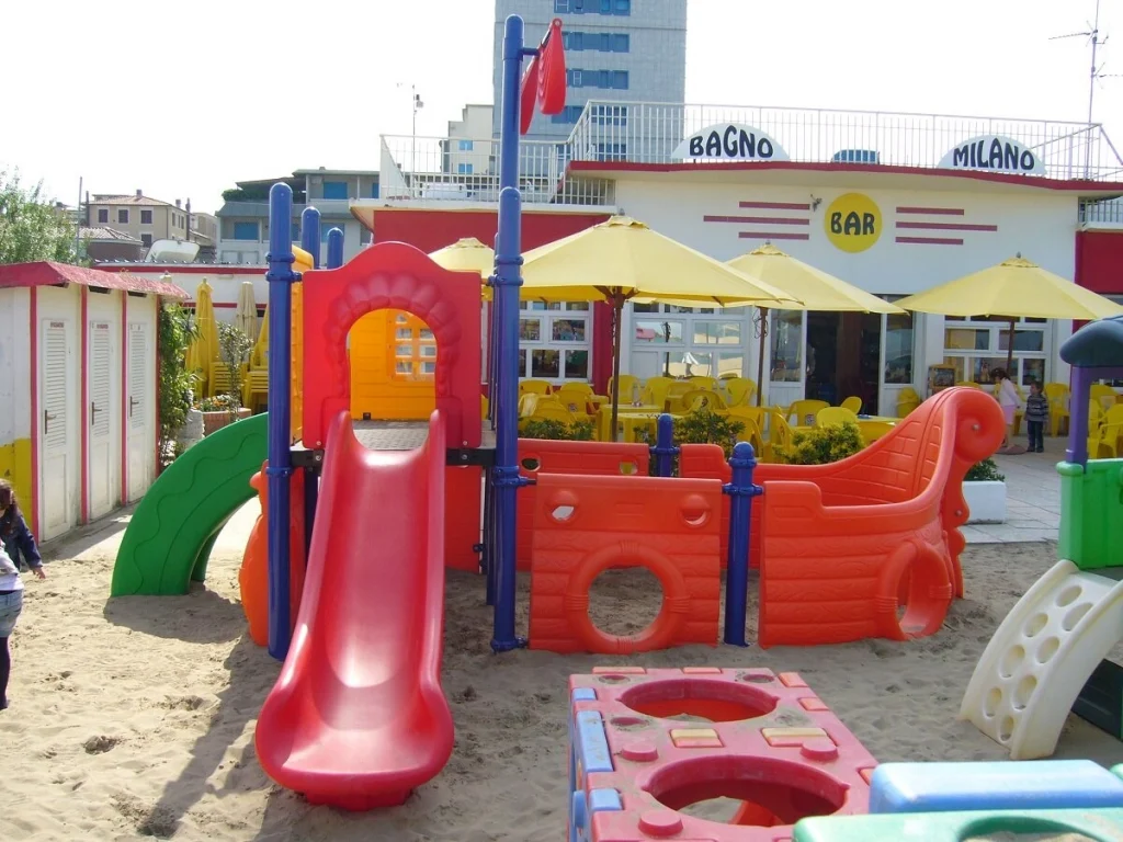 playground per esterno fantacastello pirata f4 stabilimento balneare