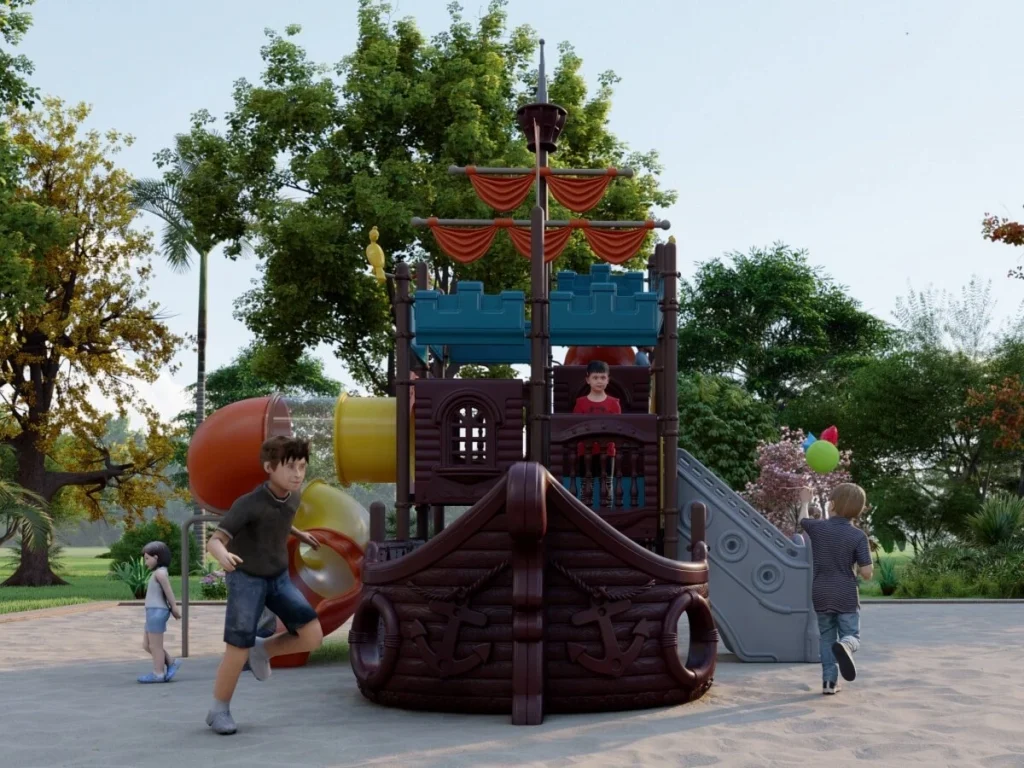 playground per esterno fantacastello pirati dei caraibi d6
