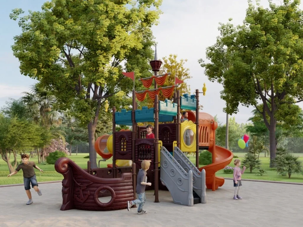 playground per esterno fantacastello pirati dei caraibi d8