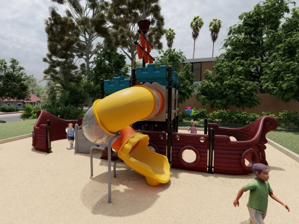playground per esterno fantacastello pirati dei caraibi maxi d6