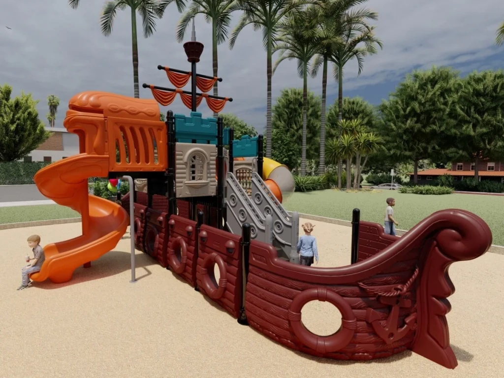 playground per esterno fantacastello pirati dei caraibi maxi d9