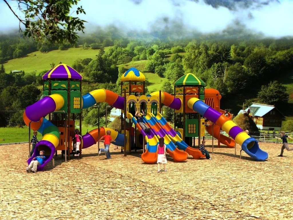 playground per esterno fantacastello polinesia d4