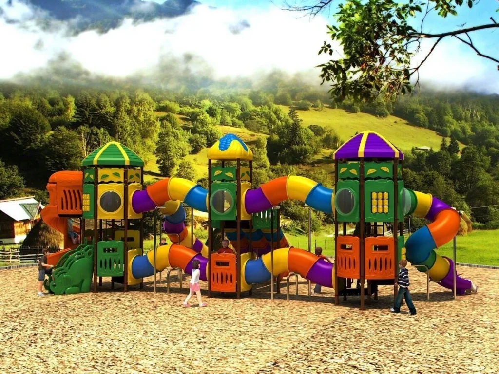 playground per esterno fantacastello polinesia d6