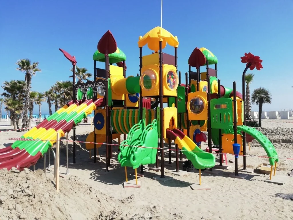 playground per esterno fantacastello samoa f2 stabilimento balneare