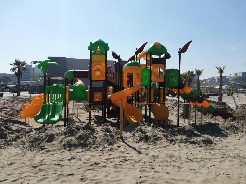 playground per esterno fantacastello samoa f5 stabilimento balneare