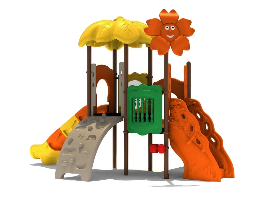 playground per esterno fantacastello sunny flower d2