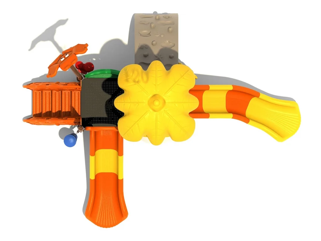 playground per esterno fantacastello sunny flower d3